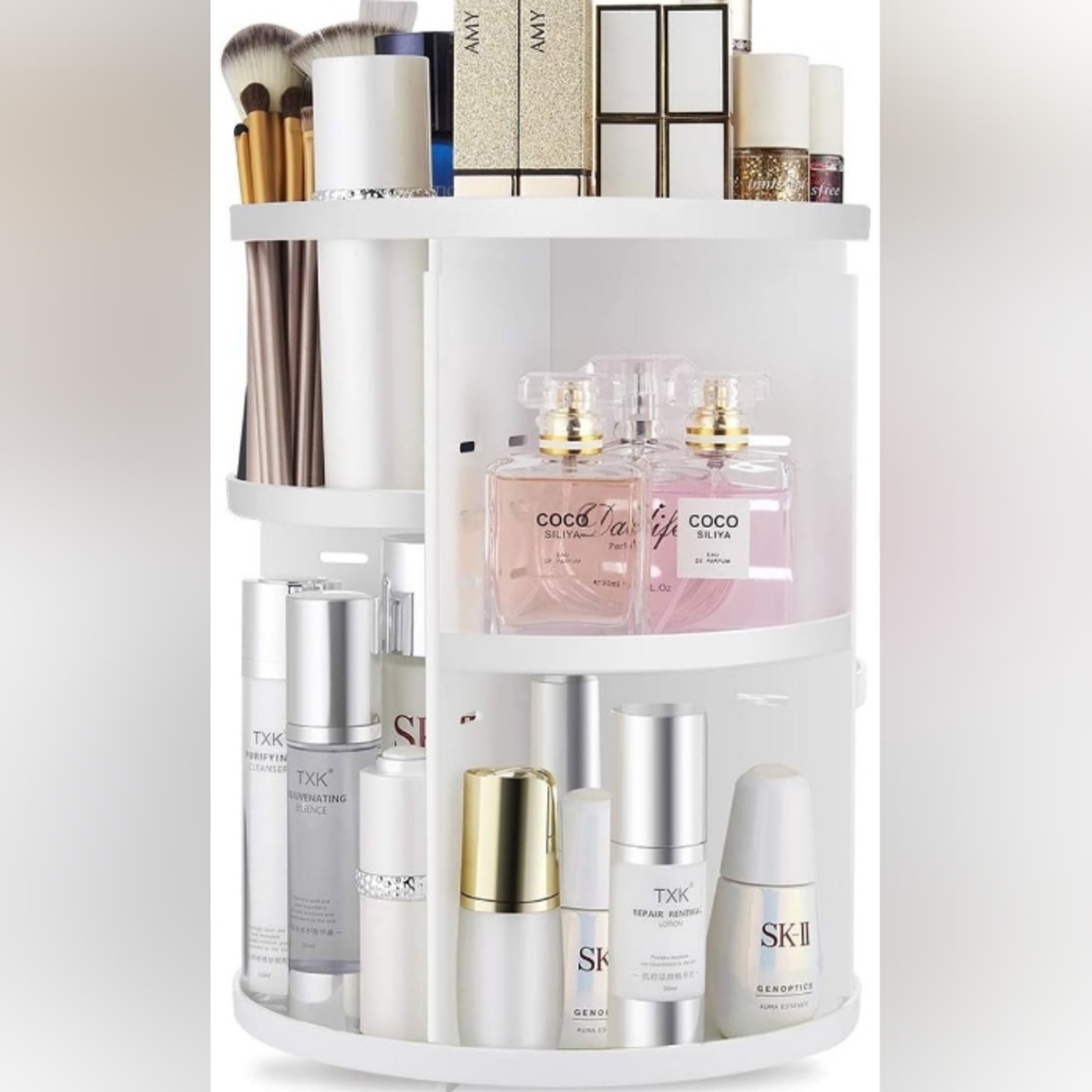 NIB 360° Rotating Cosmetic Display Organizer